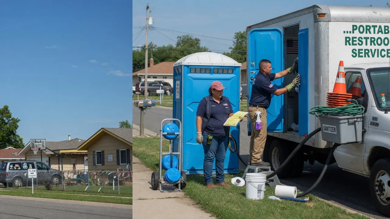 Portable Toilet Rental in Menomonee Falls, WI near me